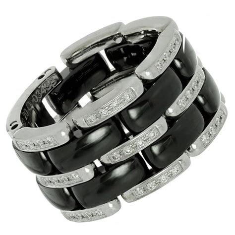 carbonado chanel set ring|chanel ultra rings.